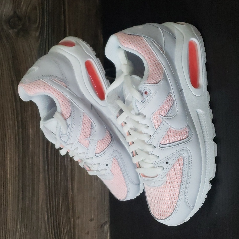 New Nike Air‎ Max Command White Mango Womens Sneakers Size 7 Streetwear Classic